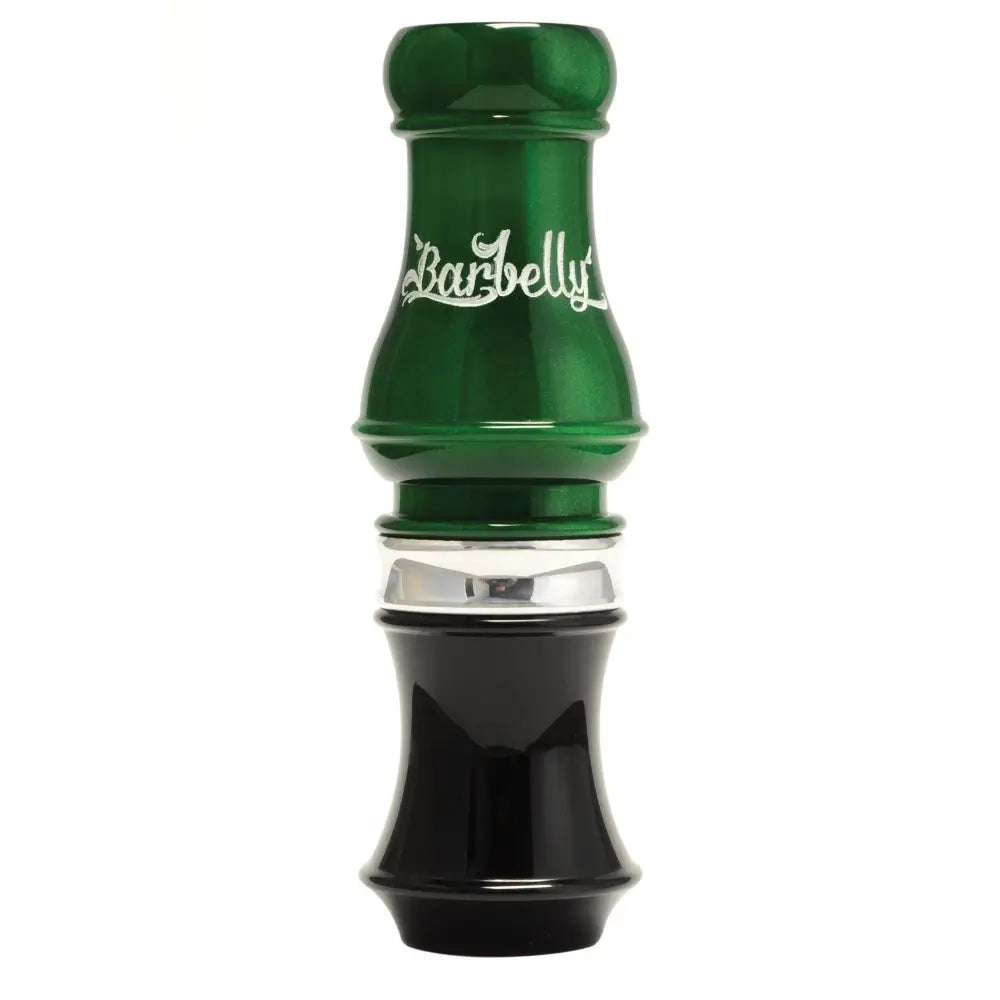 Barbelly Specklebelly Call - Pearl Green and Black Acrylic