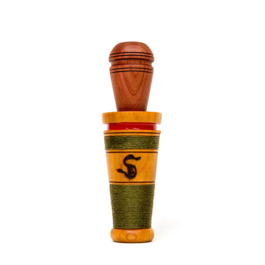 Batley Short Red Ribbon Lemonwood/Cedar OD Green Cord