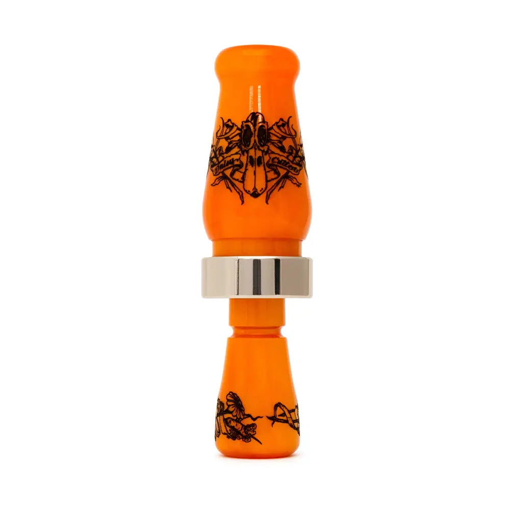 Daisy Cutter Duck Call - Burndown Orange Acrylic