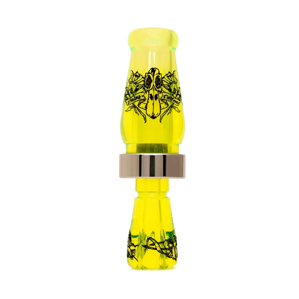 Daisy Cutter Duck Call - Fluorescent Green Acrylic
