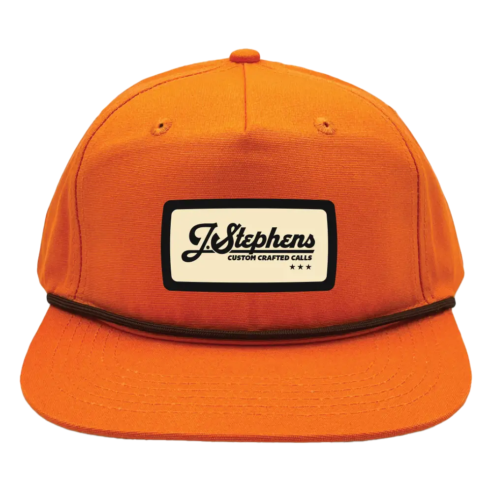 J. Stephens Goat Rope Patch - Blaze Orange - RNT Calls