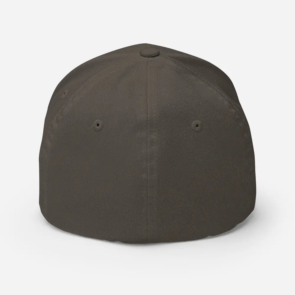 RNT Dry Earth Logo Embroidered Structured Twill Cap - Stretch Fit