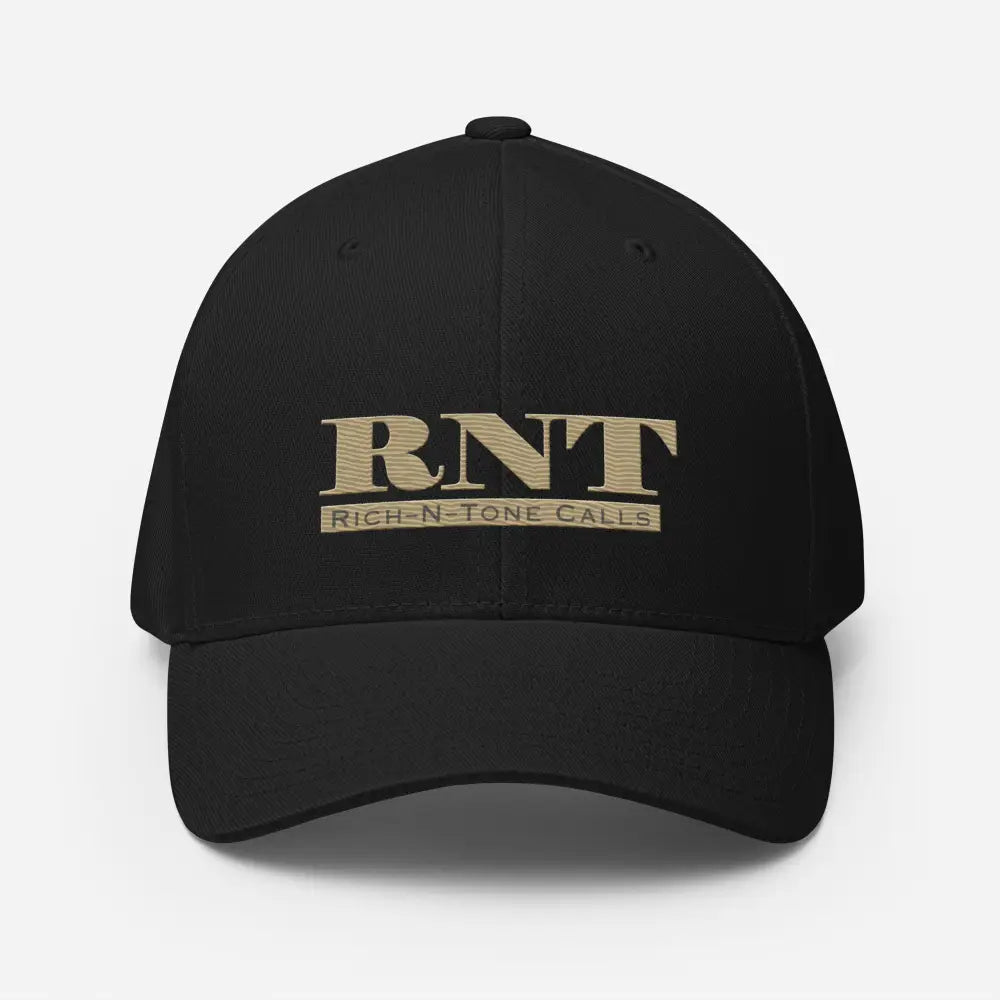 RNT Dry Earth Logo Embroidered Structured Twill Cap - Stretch Fit