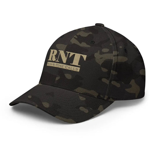 RNT Dry Earth Logo Embroidered Structured Twill Cap - Stretch Fit