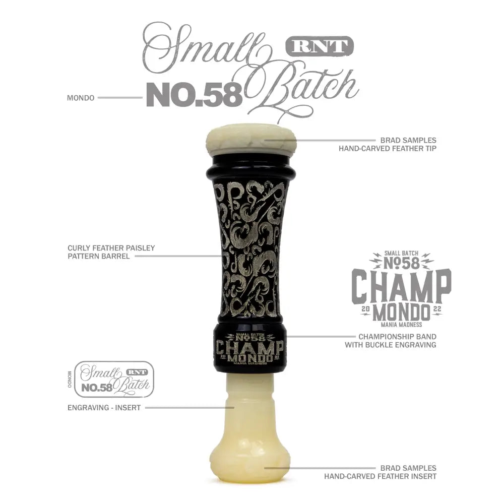 RNT Small Batch No. 58 - Mondo Mania Madness Champion