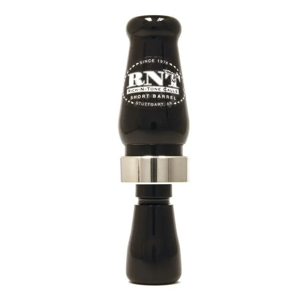 Short Barrel Duck Call - Black Acrylic