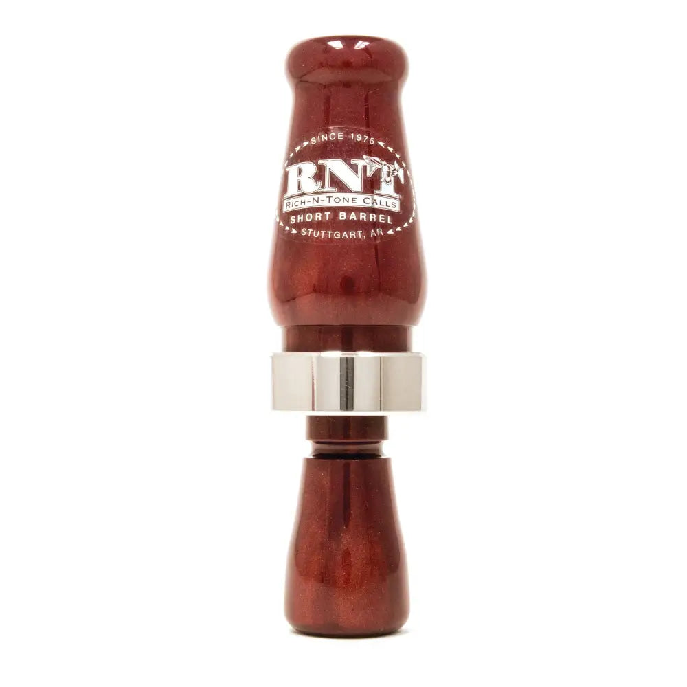 Short Barrel Duck Call - Black Cherry Acrylic
