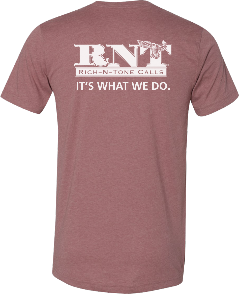 RNT Mauve Logo T-Shirt - NEW