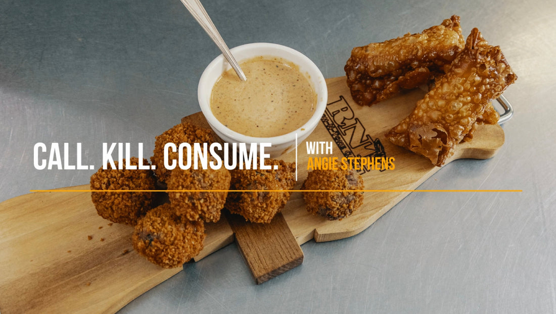 Boudin Eggrolls and Remoulade