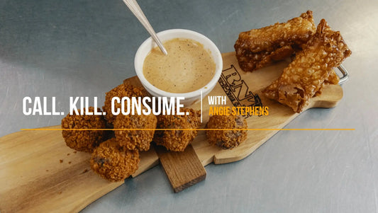 Boudin Eggrolls and Remoulade