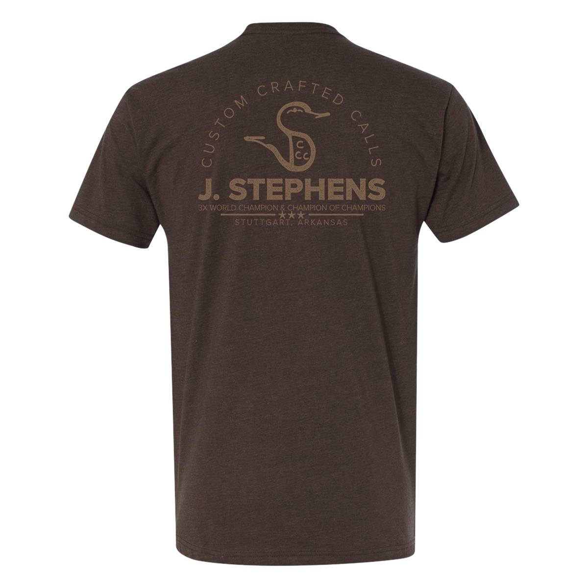 J Stephens Logo T-Shirt - Espresso