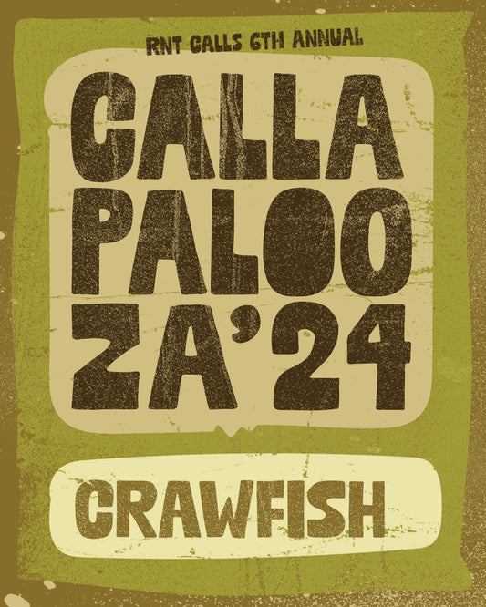 CRAWFISH | Callapalooza Closing Party Saturday, June 1, 6 pm - 8 pm