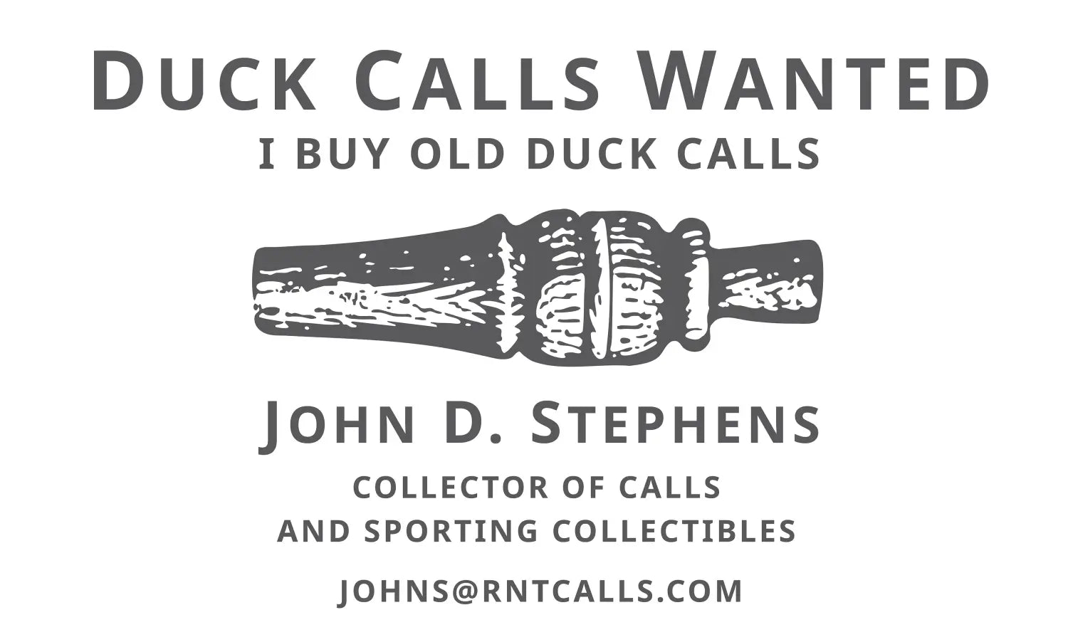 Clyde Hancock—The Blueprint for a Duck Call Legacy