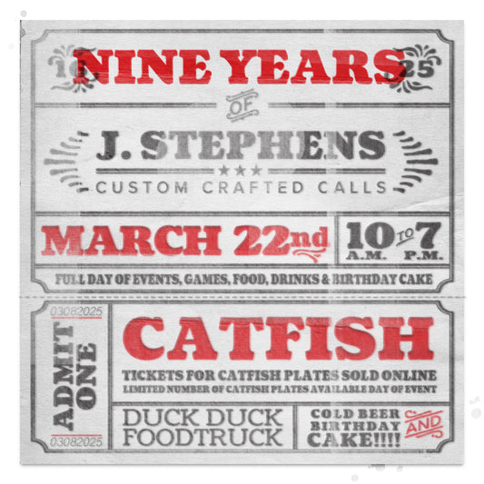 Catfish Dinner Ticket - March 22th, 2025 | 10 AM – 7 PM