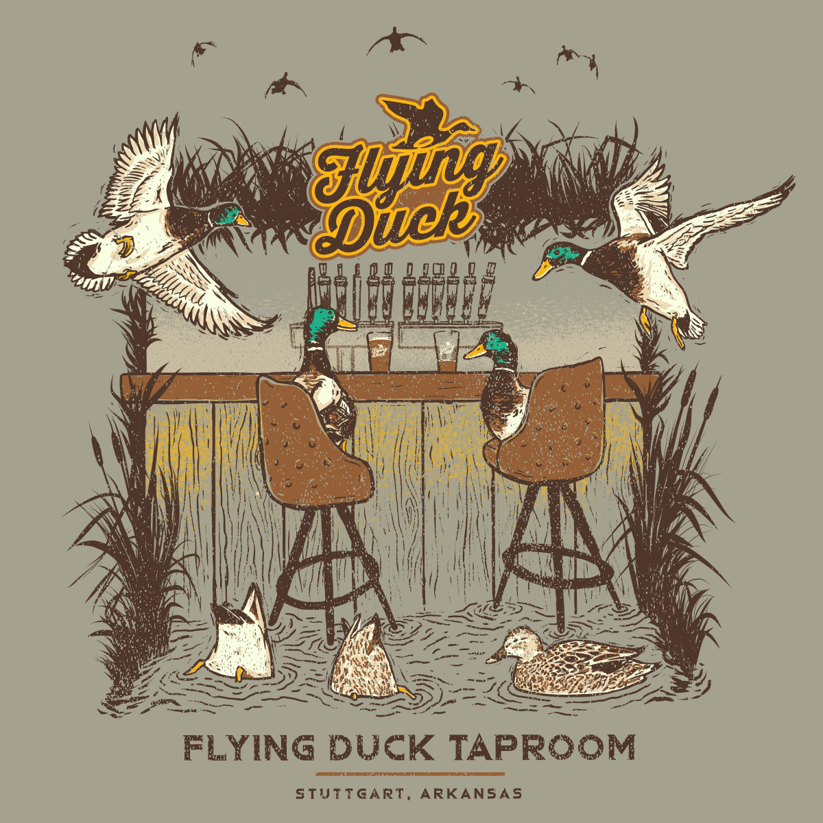 Flying Duck Taproom Wet Bar