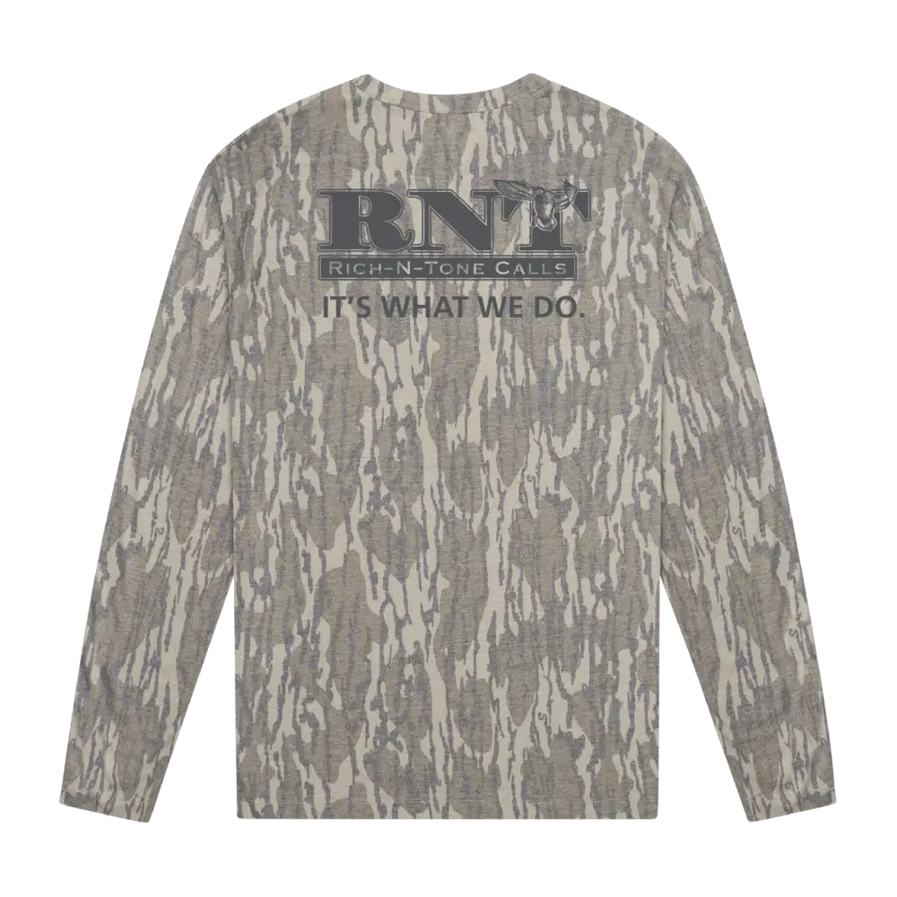190754 Rnt BOTTOMLAND RNT LOGO L/S - RNT Calls | High Quality Duck