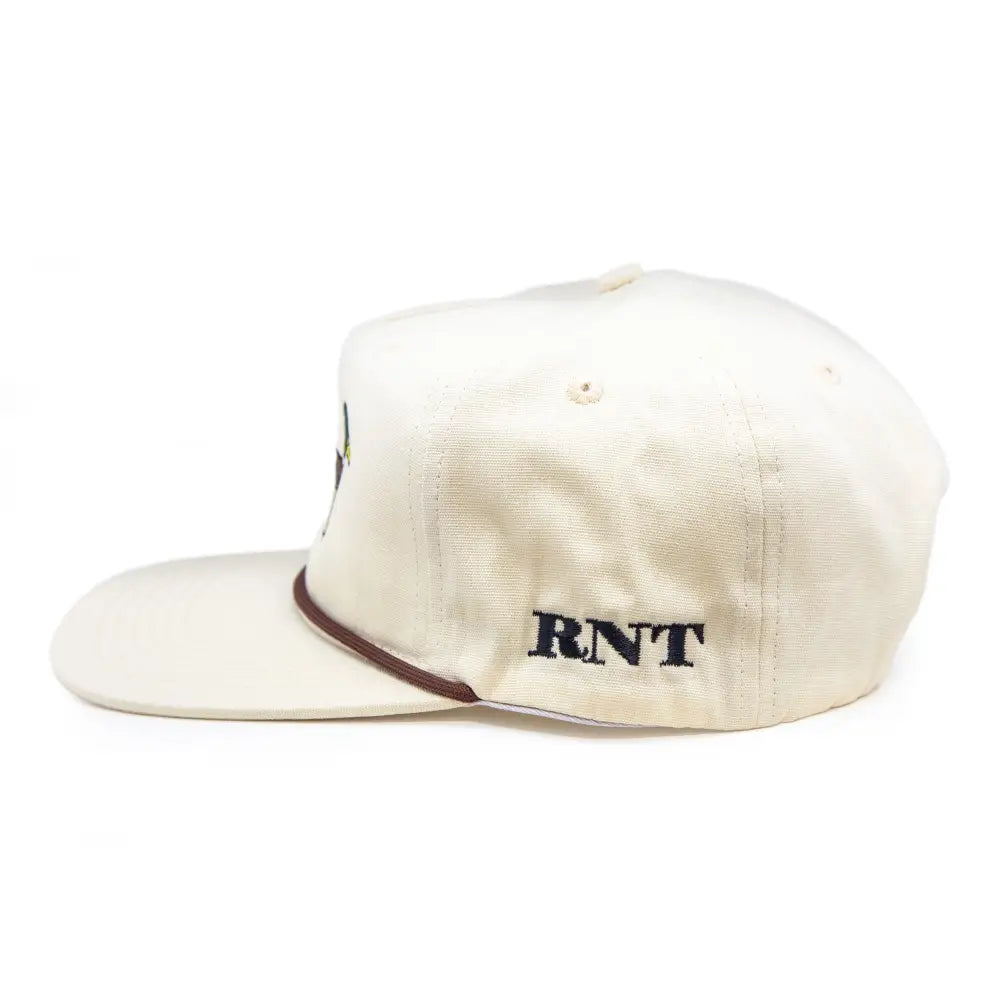 Decoy Embroidered Old School Cream