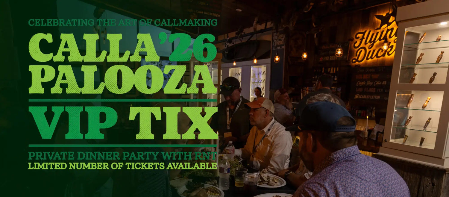 Green neon sign reading ’calla ’26 paoooza vip tix’ with smaller text below advertising a private dinner party.