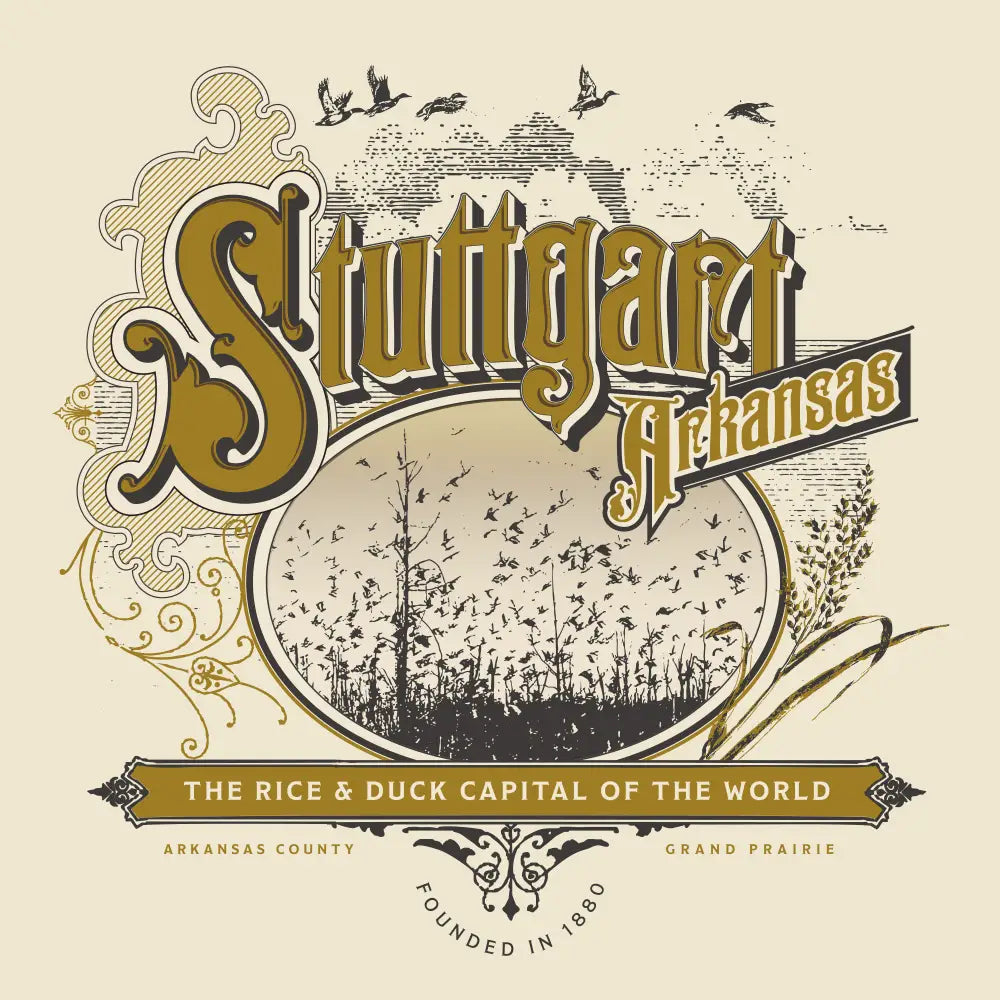 Ivory Historic Stuttgart Duck T-Shirt