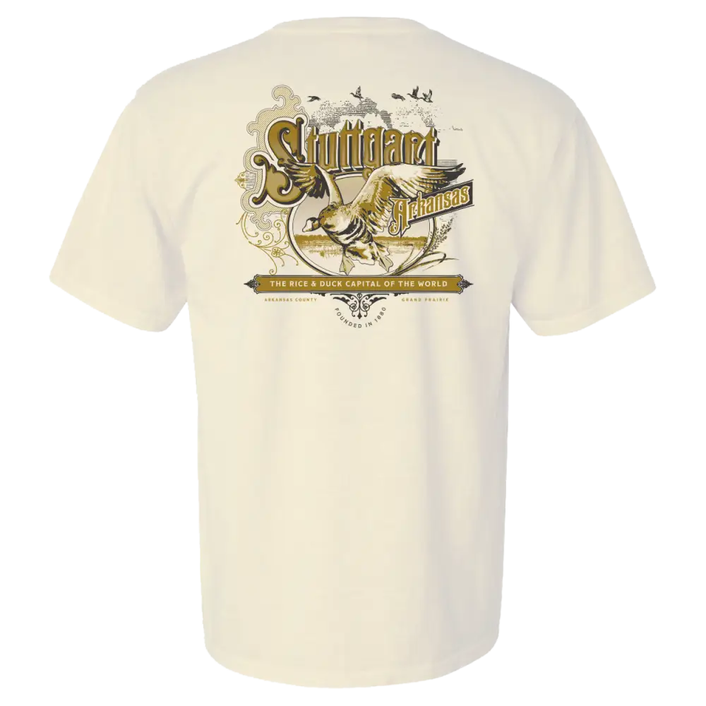 Ivory Historic Stuttgart Duck T-Shirt