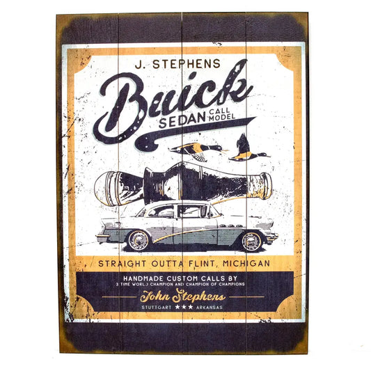 J. Stephens Buick Wood Sign