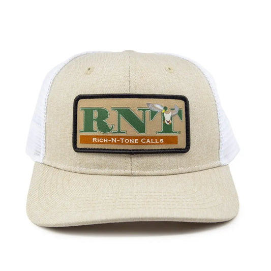 Khaki & White RNT Patch Hat