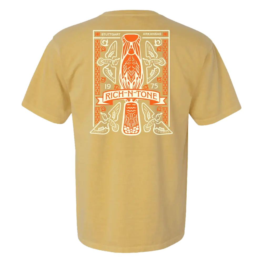 Mustard American Folk T-Shirt