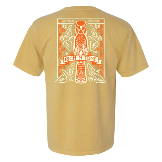 Mustard American Folk T-Shirt