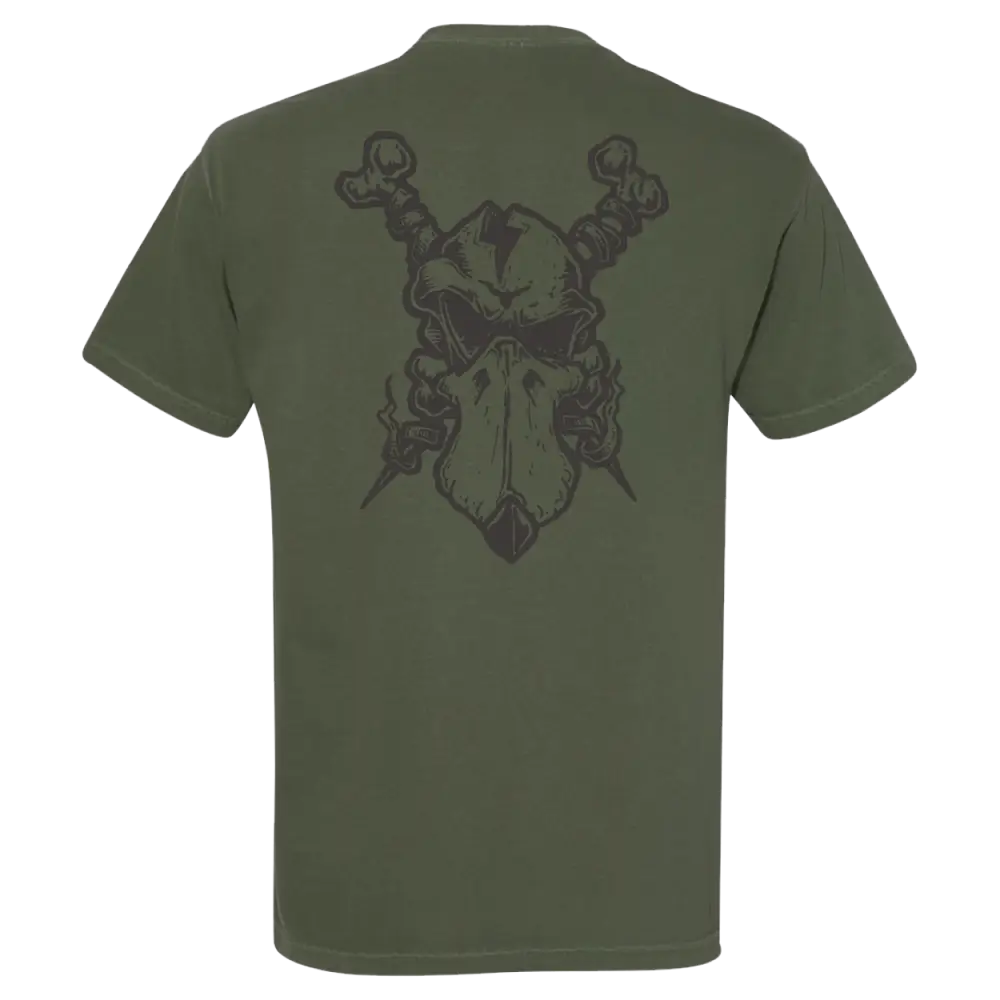 Quackhead Skull Tee - Moss