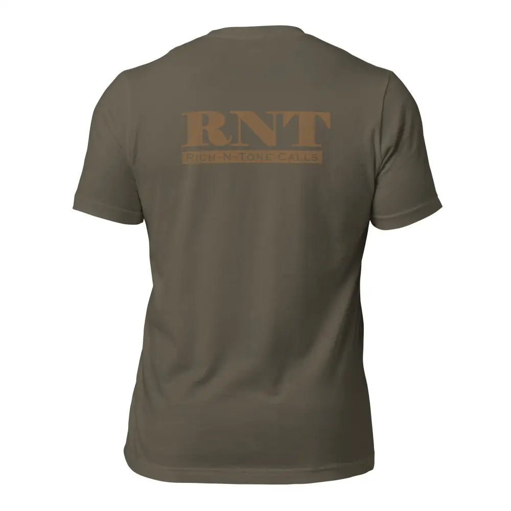 RNT Coyote Brown Logo - Unisex t-shirt - Army / S