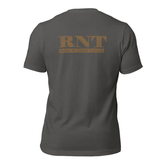 RNT Coyote Brown Logo - Unisex t-shirt - Asphalt / S