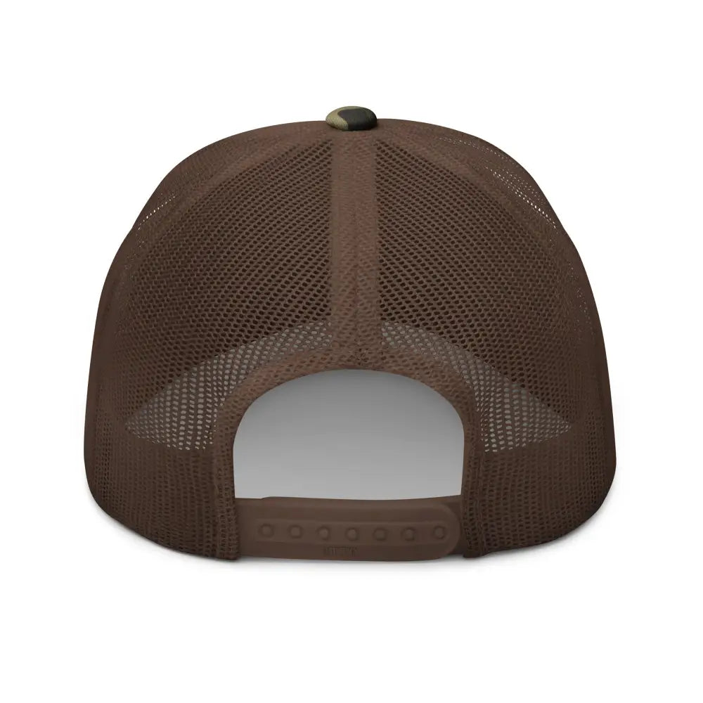 RNT Dry Earth Logo - Camouflage trucker hat
