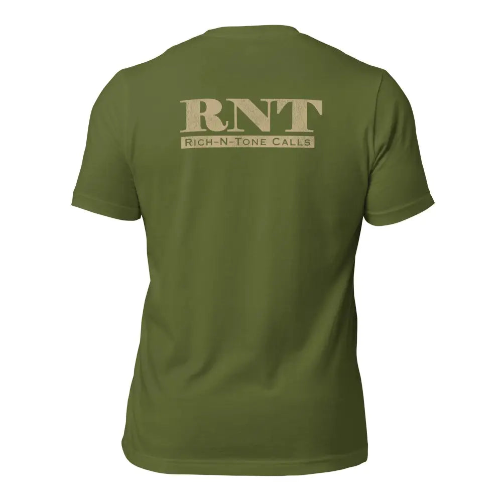 RNT Dry Earth Logo - Unisex t-shirt - Olive / S
