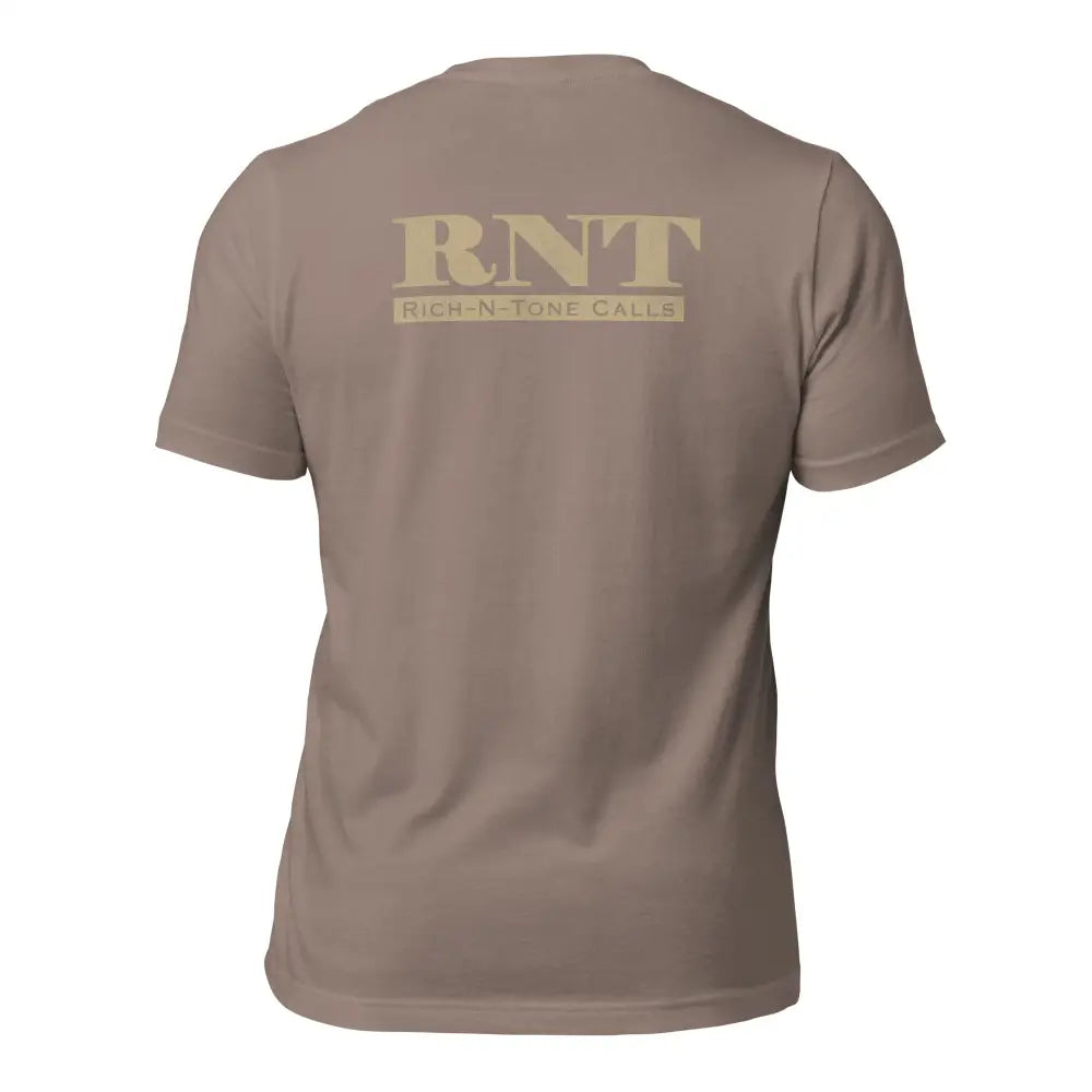RNT Dry Earth Logo - Unisex t-shirt - Pebble / S