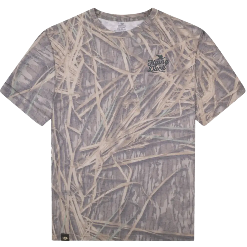Shadow Grass Flying Duck T-Shirt