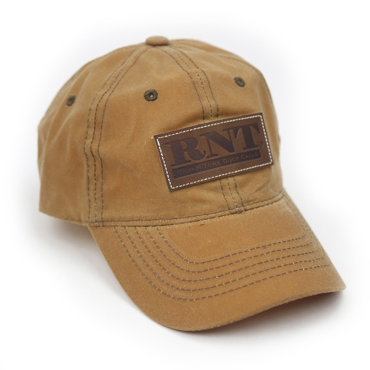 RNT Waxed Cap - Leather Logo Patch
