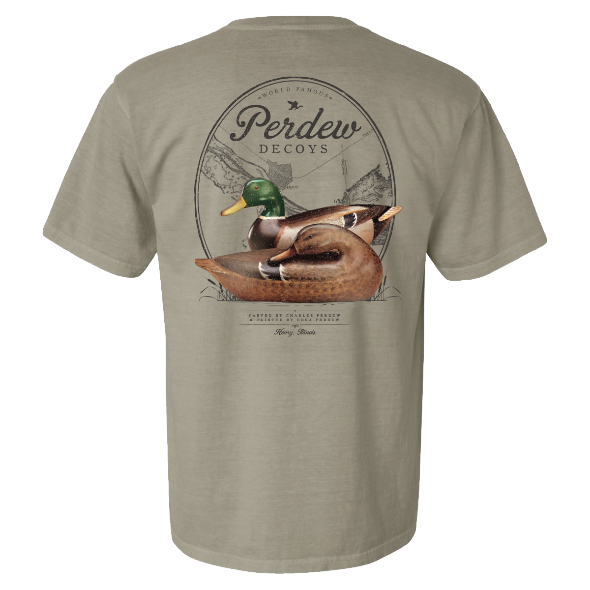 Flying Duck Co. Sandstone Perdew T-Shirt - NEW