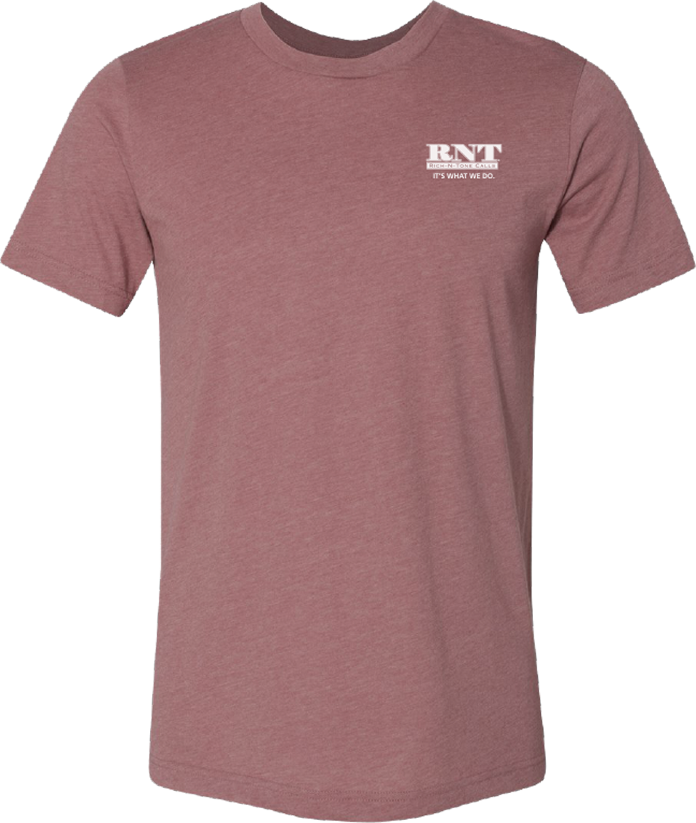 RNT Mauve Logo T-Shirt - NEW